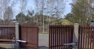 Купить распашные ворота из штакетника Балаково, цена от 2767 руб.