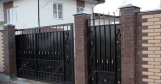 Купить распашные ворота кованные Балаково, цена от 4854 руб.